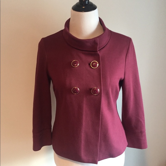 Banana Republic burgundy jacket size Small - Picture 1 of 1